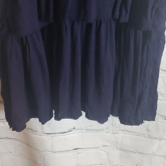 Laced Navy Blue Dress - Picture 4 of 5